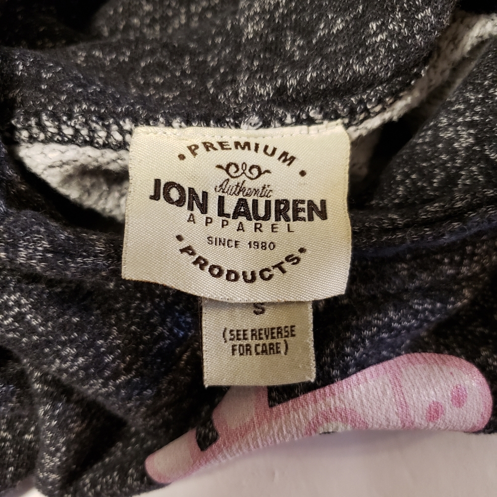 Peppa Pig Girls Hooded Gray Sweatshirt w/ Front Pocket Jon Lauren Apparel Small - Picture 5 of 7